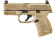 Fn 509 Compact Mrd 9mm Luger - 2-10rd Fde
