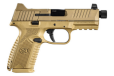 Fn 509m Tactical 9mm Optics - Ready Night Sights Fde 24rd