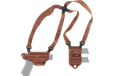 Galco Miami Ii Shoulder System - Rh Leather M&p Shld 9-40 Tan