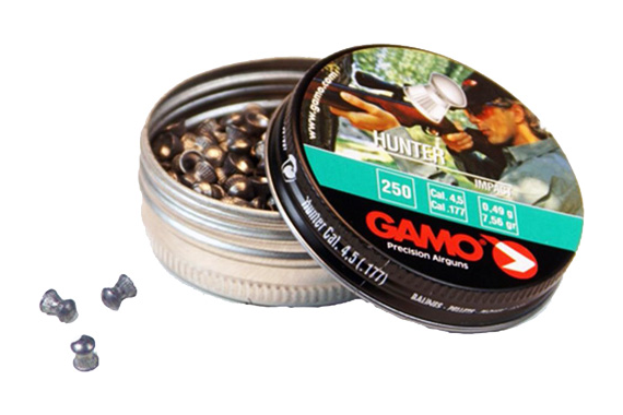 Gamo .177 Hunter Pellets - 7.56 Grains 250pk Tin