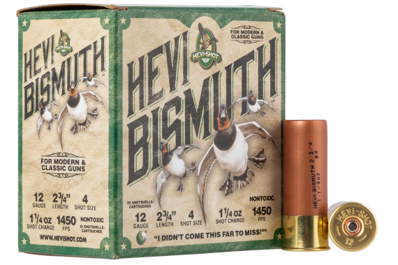 Hevishot Hevi-bismuth, Hevi Hs14704 Bismuth Wf   12 2.75  4  11/4  25/10