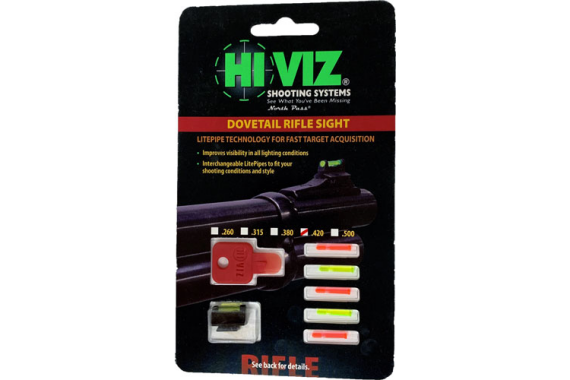 Hiviz Rifle Front Sight For - 3-8