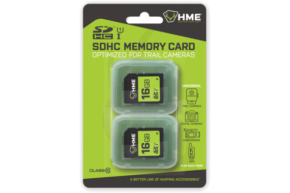 Hme Sd Memory Card 16gb 2pk -