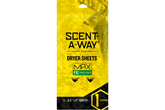Hs Dryer Sheets Scent-a-way - Max Oderless 6.5
