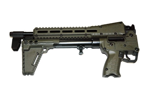 Kel-tec Sub-2000 G2 9mm 10rd - For Glock 19 9mm Green Grip