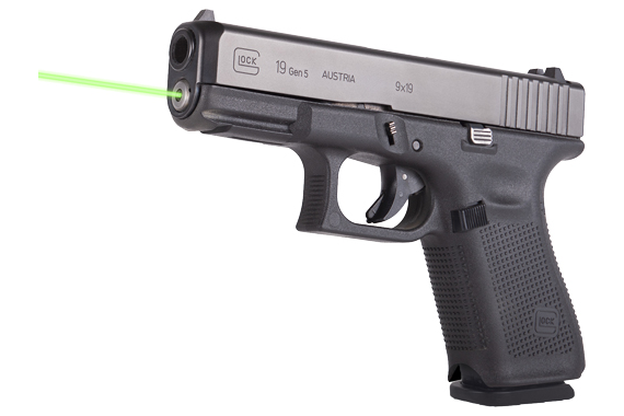 Lasermax Laser Guide Rod Green - For Glock G5 19-19mos-19x-45