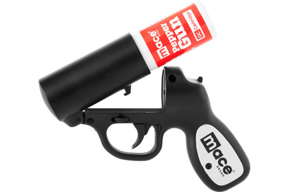 Mace Pepper Spray Pepper Gun - W-strobe Led Matte Black 28g