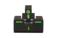 Meprolight R4e Tritium Duty - Sight Set Grn-grn For Glock