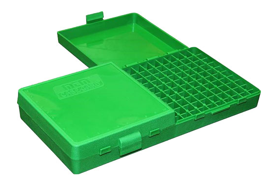 Mtm Ammo Box 9mm Luger-.380acp - -9x18 200-rounds Green