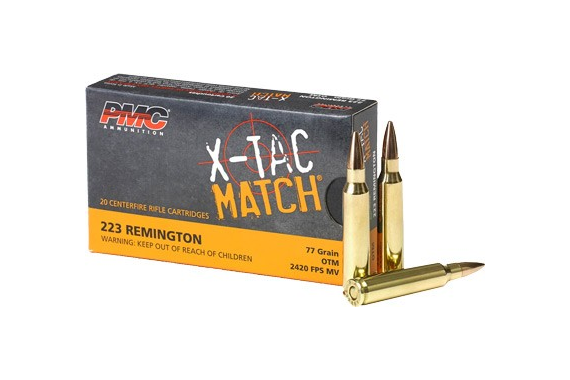 Pmc 223 Rem 77gr Otm - 20rd 40bx/cs Sierra Bullet