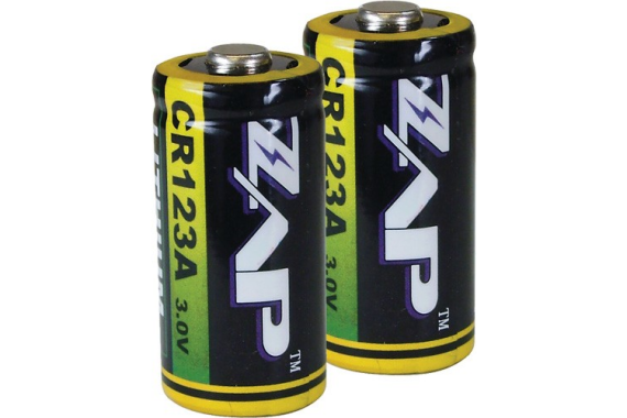 Psp Zap Cr123a Batteries - Lithium 2-pack