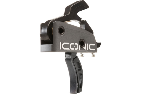 Rise Trigger Iconic Gray - 2-stage 1.25-1.75 Ar-15 W-pins