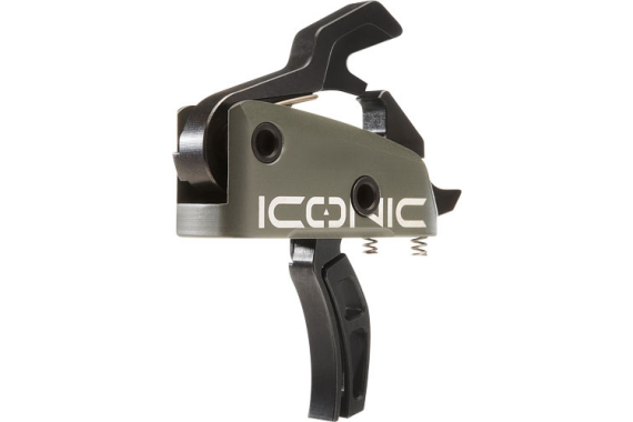 Rise Trigger Iconic Green - 2-stage 1.25-1.75 Ar-15 W-pins