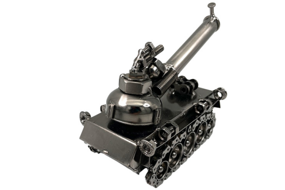 Rw Minis Non-firing Tank - Turret Spins 1:5 Scale Replica