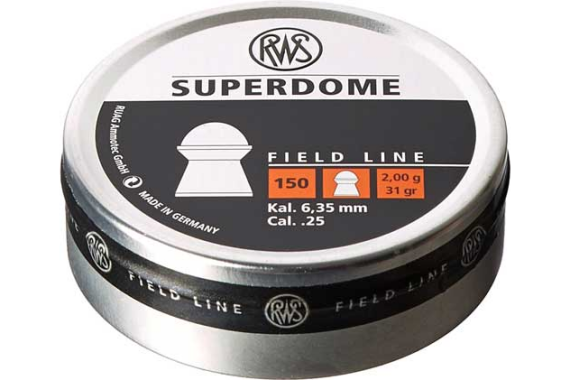 Rws Pellets .25 Superdome - 31 Grain Field 150-pack