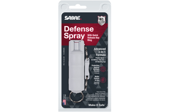 Sabre 3-n-1 Spray Gray Hard - Case With Qr Ring 15gr