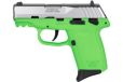 Sccy Cpx1-tt Pistol Gen 3 9mm - 10rd Ss-lime W-manual Safety