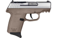 Sccy Cpx2-tt Pistol Gen 3 9mm - 10rd Ss-fde W-o Safety Rdr