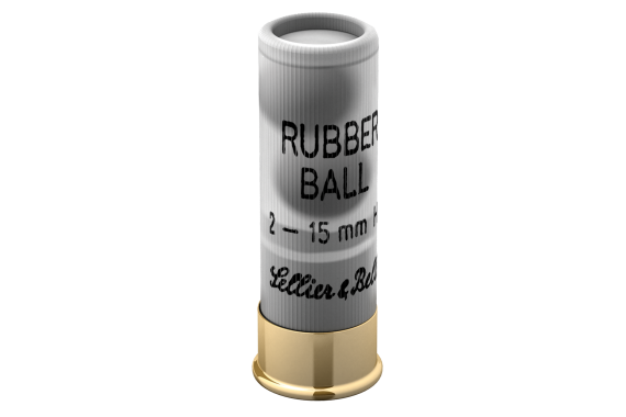 Sellier & Bellot Shotgun, S&b Sb12rbb        12ga      Rubber 2 Ball   25/10