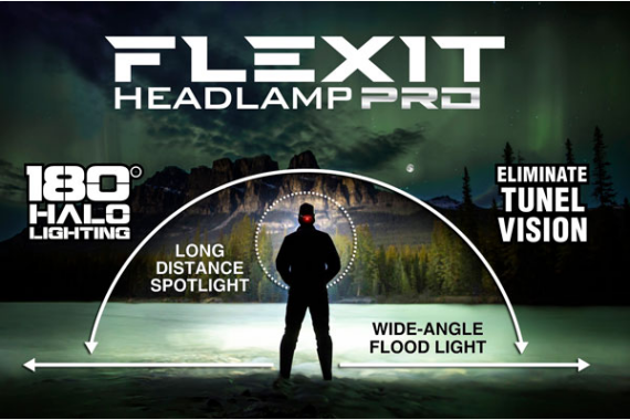 Striker Flex-it Headlamp Pro - 6.5 650 Lumens