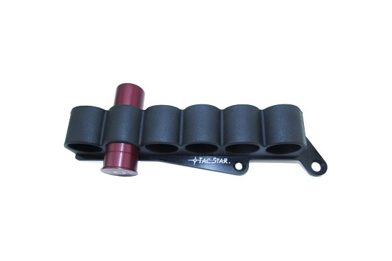 Porte-cartouches Latéral Pour Fusil Mossberg 500/590/Maverick 88 - Selle Latérale Américaine 6 Cartouches