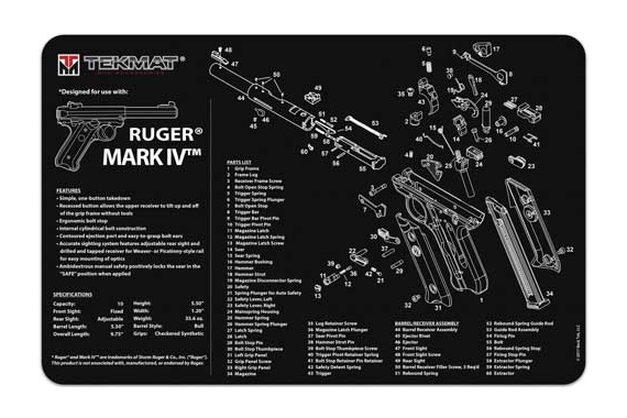 Tekmat Armorers Bench Mat - 11
