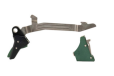 Timney Trigger Alpha Competn - For Glock Gen 3-4 3lb Green