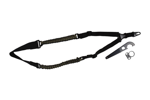 Toc Tactical Paracord Sling - W- Adapter & Wrench Single Pt