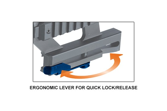 Utg Scope Mount Ak47 Qd Side - Mount Picatinny