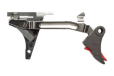 Zev Pro Flat Face Trigger - Ultimate Kit Gen 1-4 9mm Bl-rd