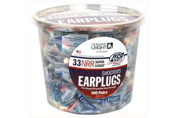 Howard Leight Usa Shooters - Disposable Ear Plugs 100 Pack