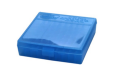 Mtm Ammo Box .22lr - 100-rounds Clear Blue