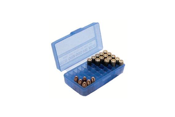 Mtm Ammo Box 9mm Luger-.380acp - 50-rounds Flip Top Style Green