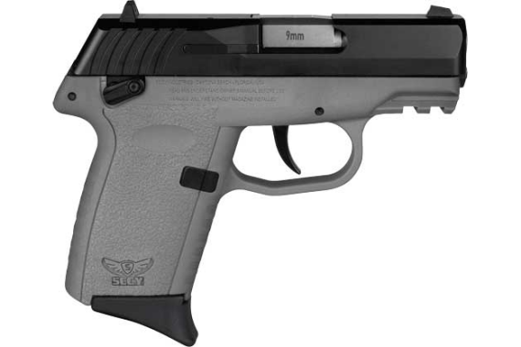 Sccy Cpx1-cb Pistol Gen 3 9mm - 10rd Black-sniper Gray W-safe