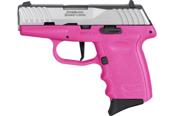 Sccy Dvg1-tt Pistol 9mm 10rd - Ss-pink