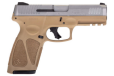 Taurus G3 9mm 17-shot 3-dot - Adj. Tan-stainless Polymer