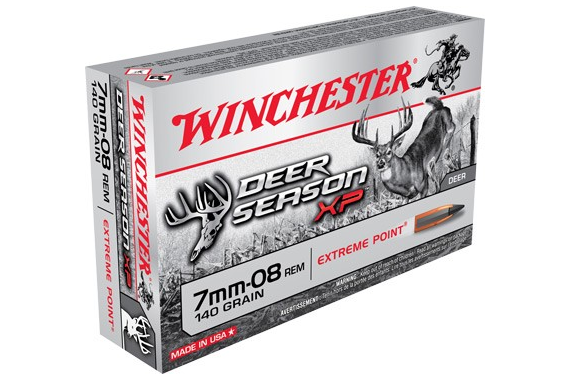 Winchester Deer Season 7mm-08 - 20rd 10bx-cs 140gr Xtreme Pnt