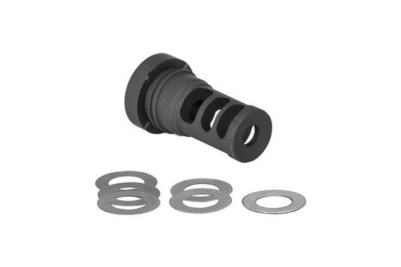 Yhm Qd Muzzle Brake Assembly - 5.56mm For 1-2x28 Threads