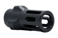 Angstadt Flash Hider 3-lug - 9mm 1-2x36 Tpi Black