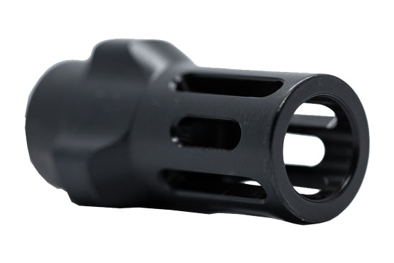 Angstadt Flash Hider 3-lug - 9mm 1-2x36 Tpi Black