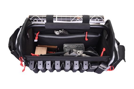 Gps Range Tote Bag Hold 6-ar - &8 Pistol Mags Plus 2 Guns Blk