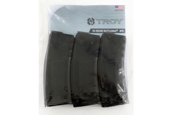 Troy Magazine Ar-15 5.56x45 - 30rd Black Polymer 3-pack
