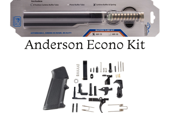 Anderson Manufacturing Mil-Spec Ar15 Lower Build Kit, LPK - Buffer Kit