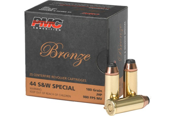 Pmc 44 S&w Special 180gr Jhp - 25rd 20bx-cs