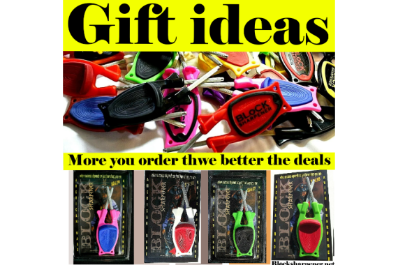 Gift Ides for Men and women, Get Six Block Knife sharpeners and save big.