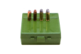 Mtm Ammo Box .50ae-.50sw Mag - 64-rounds Flip Top Style Green