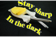 Glow in the dark Knife sharpener