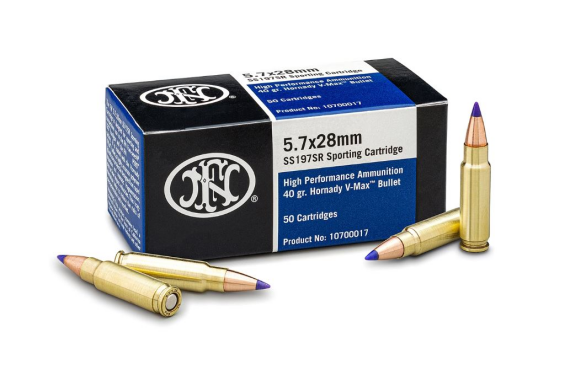 FN AMMO 5.7X28MM 40 gr V-MAX BLUE-TIP