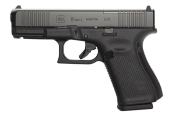 GLOCK G19 GEN5 9MM 15RD 3 MAGS MOS FIXED SIGHTS