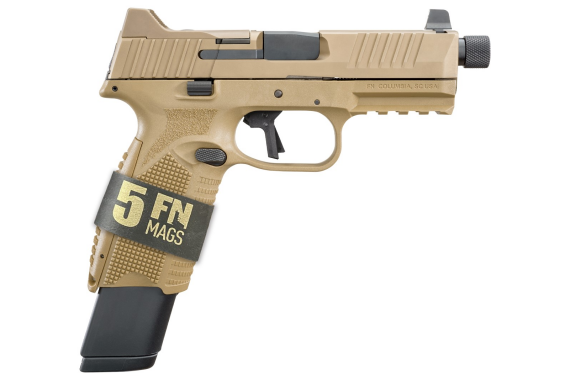 FN 509 TACTICAL 9MM FLAT DARK EARTH 4.5